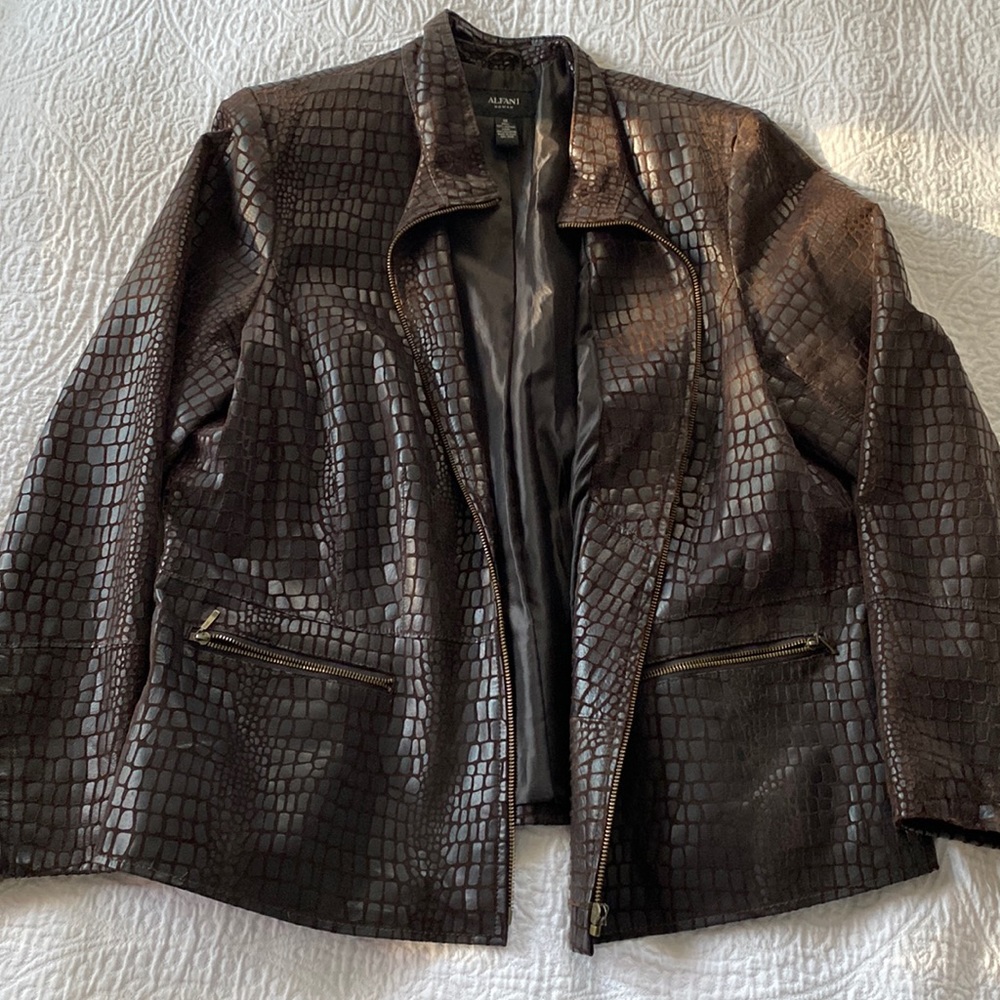 Vintage leather jacket. Worn once